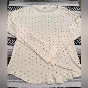 J Crew vintage waffle shirt